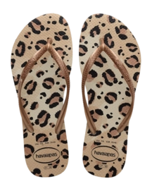 Slipper Havaianas Women Slim Animals Beige/Beige