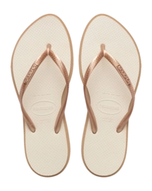 Slipper Havaianas Women Slim Point Rose Gold/Beige
