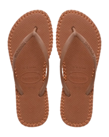 Slipper Havaianas Women Slim Flatform Loop Rust