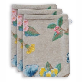 Washandje Pip Studio Good Evening Khaki (Set van 3)