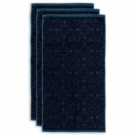 Douchelaken Pip Studio Tile De Pip Donkerblauw (Set van 3)
