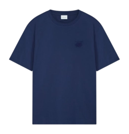 T-Shirt Filling Pieces Men Embroidered Knot Navy