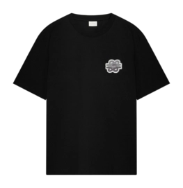 T-Shirt Filling Pieces Gowtu Tonal Herren Black