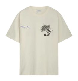 T-Shirt Filling Pieces Grammophone Herren Antique White