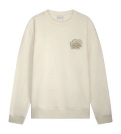 Sweatshirt Filling Pieces Gowtu Tonal Herren Antique White