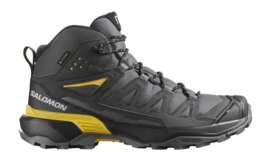 Chaussures de Randonnée Salomon Men X Ultra 360 Mid GTX Castlerock/Black/Spicy Mustard