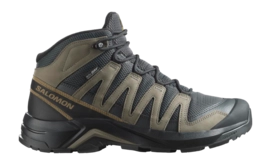 Wanderschuhe Salomon X-Adventure Recon Mid GTX Herren Asphalt / Falcon / Coyote Brown