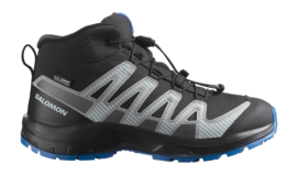 Trailrunning Schoen Salomon Kids XA Pro V8 Mid WP Black/Monument/French Blue