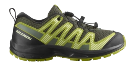 Trailrunningschuhe Salomon XA Pro V8 Kinder Urban Chic/Black/Dark Citron