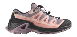 Wanderschuhe Salomon X Ultra GTX Kinder Nirvana / Black / Fusion Coral