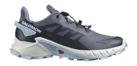 Chaussures de Trail Salomon Women Supercross 4 Grisaille/White/Cashmere Blue