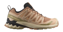 Trail Running Shoes Salomon Women XA Pro 3D V9 Cork/Peach Fuzz/Sponge