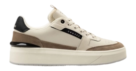 Cruyff Footwear Endorsed Tennis Soft Tumbled Leather/Suede Cream/Taupe