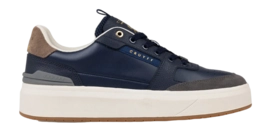 Cruyff Footwear Endorsed Tennis Soft Leather/Tumbled Navy/Caribou