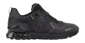 Cruyff Footwear Superbia Hex Tech Ripstop/Titanium Mesh Black/Dull Gold