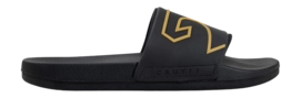 Cruyff Footwear Boxster Slide Gommata/Spandex Black/gold