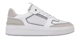 Cruyff Footwear Endorsed Tech Soft Leather/Ripstop White