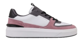 Cruyff Footwear Surefire Tennis Soft Tumbled/Suede Lt. Grey/Grape