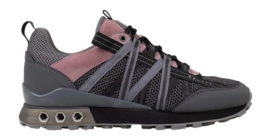 Cruyff Footwear Fearia Hex-Tech Titanium Mesh/Suede Black/Grape
