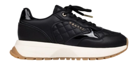 Cruyff Footwear Charlotte Runner Quilted soft leather Black