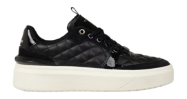 Cruyff Footwear Endorsed Tennis Quilted soft leather Black