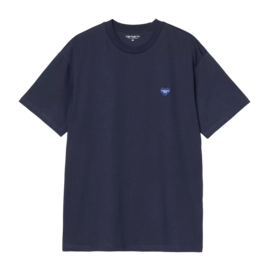 T-Shirt Carhartt WIP Unisex S/S Heart II Hartt Blue