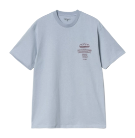 T-Shirt Carhartt WIP S/S Sandwich Unisex Blue Fog