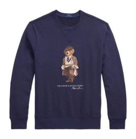 Pullover Ralph Lauren Polo Bear Fleece Herren Faded Blue Bear