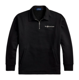 Pullover Ralph Lauren Logo Fleece Sweatshirt Polo Herren Black