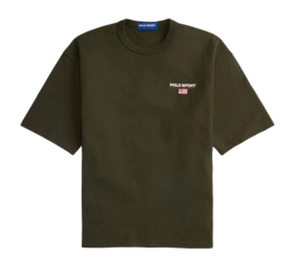T-shirt Ralph Lauren Homme Relaxed Fit Polo Sport Jersey Company Olive