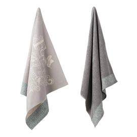 Geschirrtuch Elias Love Green (2er Set)