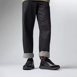 7---F-MODE-FLOW-MENS-LEATHER-SUEDE-SNEAKERS-ALL-BLACK_IN8-090_1