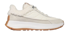 FitFlop Women F-Mode Flow Shearling Mix Sneakers Cream Mix