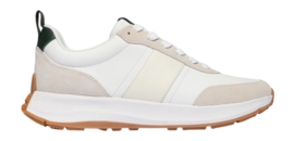 FitFlop Men F-Mode Flow Sneaker Leather Urban White/Stone