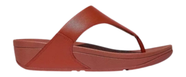 FitFlop Women Lulu Leather Toepost Terracotta