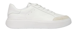 FitFlop Women RTG Leather Suede Sneakers Urban White