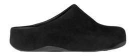 FitFlop Women Shuv Suede Clogs All Black