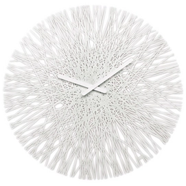 Wandklok Koziol SILK White