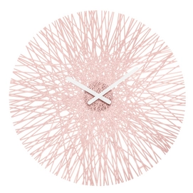 Wandklok Koziol Silk Powder Pink