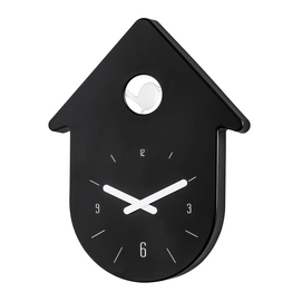 Wandklok Koziol Toc-Toc Cosmos Black-Cotton White