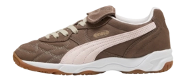 Sneaker PUMA King Indoor Wine Club Damen Flach Bronze / PUMA White
