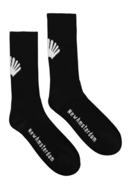 Socks New Amsterdam Surf Association Logo Black