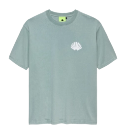T-Shirt New Amsterdam Surf Association Logo Tee Teal White White