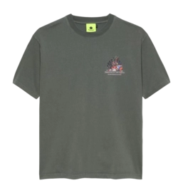 T-Shirt New Amsterdam Surf Association Buffet Tee Unisex Shark Green