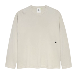 T-shirt Manches Longues New Amsterdam Surf Association Waffle Washed Grey