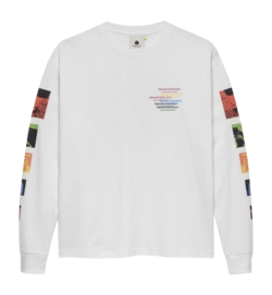 Langarmshirt New Amsterdam Surf Association Collage White
