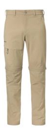 Broek Schöffel Men Koper1 Zip Off Regular Brown