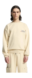 Sweat Col Rond Bram's Fruit Men Flora Uni Beige