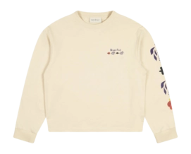 Langarmshirt Bram's Fruit Flora Herren Solid Beige