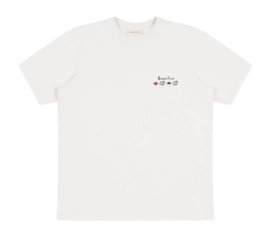 T-Shirt Bram's Fruit Flora Solid Herren White
